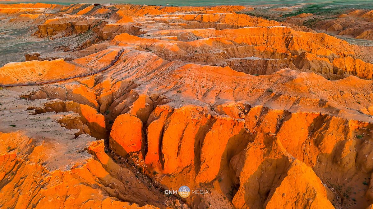 Flaming Cliffs today